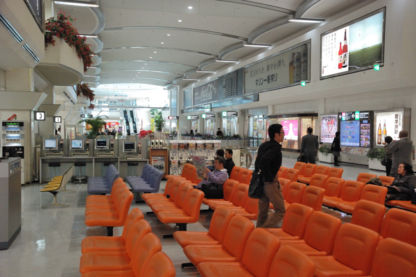 鹿児島空港 出発ロビー