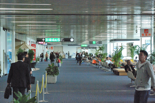 鹿児島空港 出発ロビー